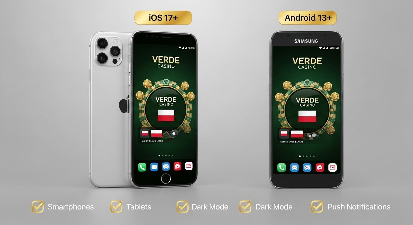 Zgodność z iOS i Androidem live casino mobile